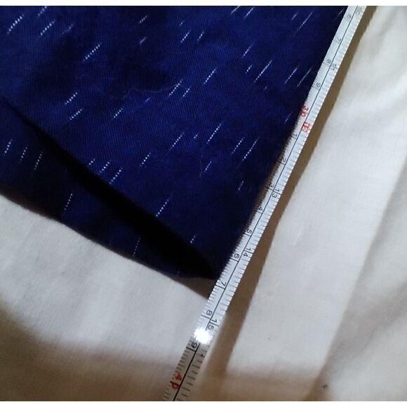 EILEEN FISHER BLUE ORGANIC COTTON SIZE MEDIUN CARDIGAN - Picture 6 of 7